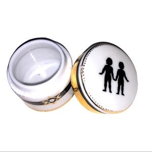 Ceramic Trinket Box, Ring Container